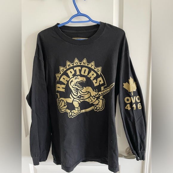 OVO Toronto Raptors Long sleeve Crew Shirt - Picture 1 of 5